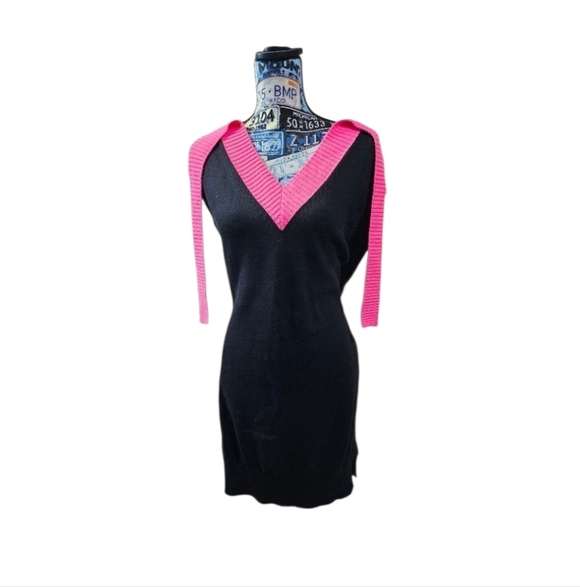 MM6 Maison Margiela Heavy Knit Sweater Tank Dress Small - Picture 3 of 13